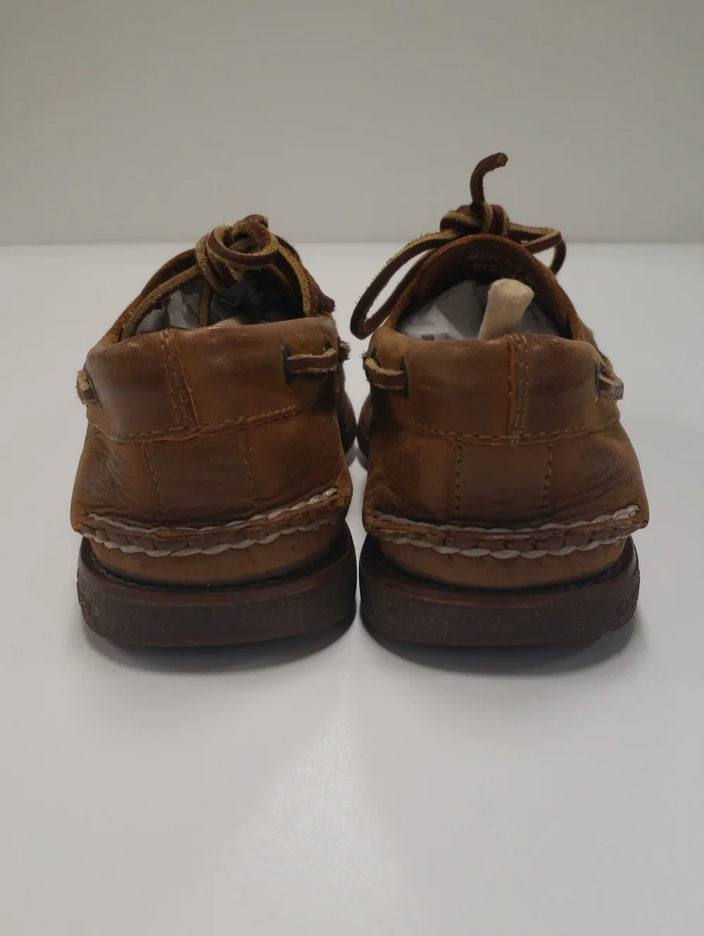 Sperry Top-Sider - Mens Gold A/O 2-Eye Boat Shoes, size 7 US mens, color brown